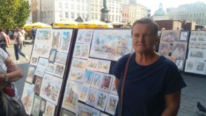 Street artist - Krakow